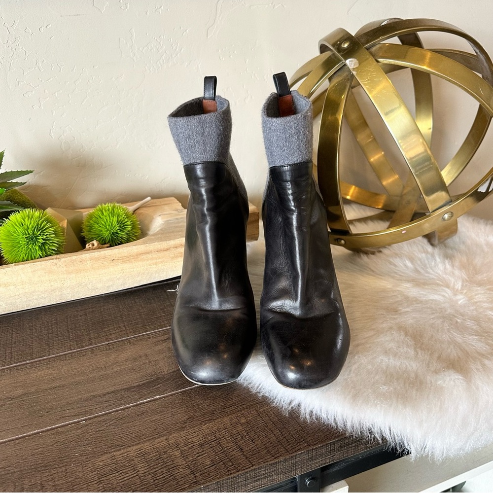 Dries Van Noten Ankle Heel Boots Size 40 EU 9.5 US